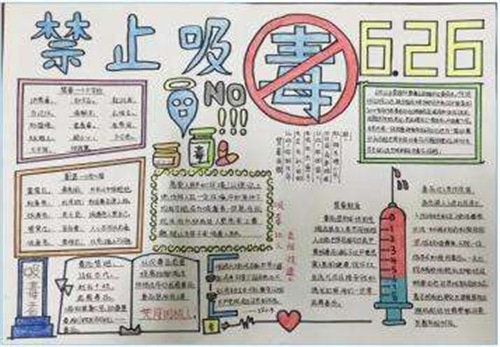 2020国际禁毒日手抄报简单好画_禁毒日手抄报内容资料精选5篇